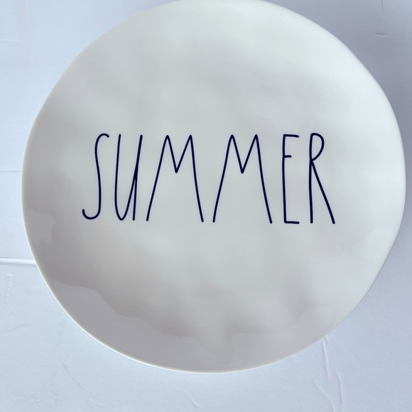 Rae Dunn 1 Summer Salad Plate Artesian Collection Melamine Dinner Ho… - Picture 3 of 4